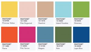 Pantone farver SS 2017